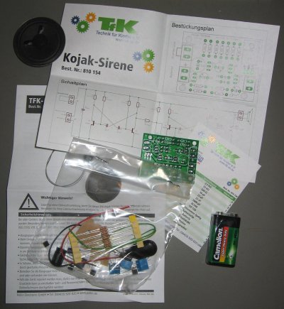 Komplettbausatz Kojaksirene