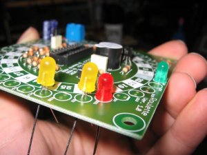 Abstandhalter stören beim Einbau der LEDs